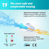 Alpine Pluggies pour enfants lors de voyages en avion