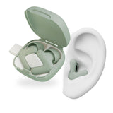 Bouchons Alpine Silence, forme en V, confort durable pour le sommeil.