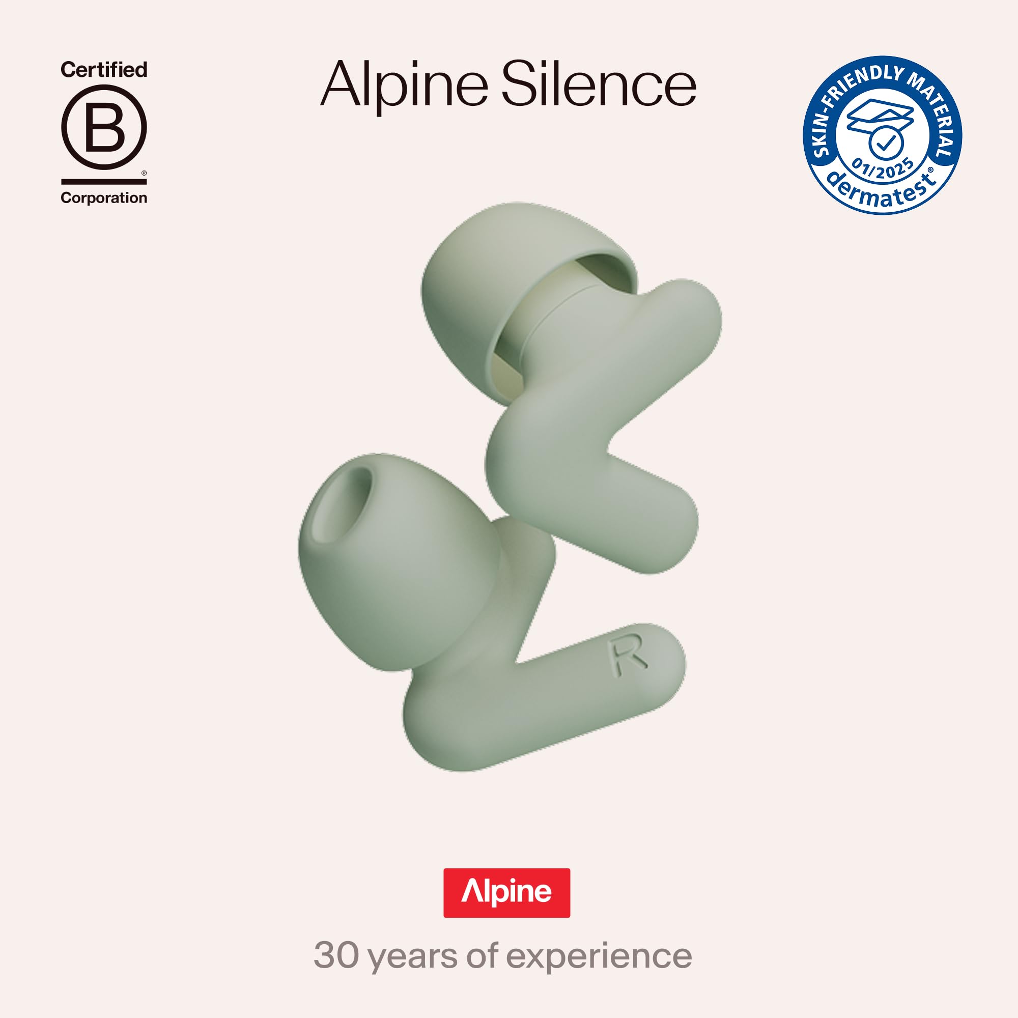 Confort quotidien avec Alpine Silence, usage répété sans fatigue.