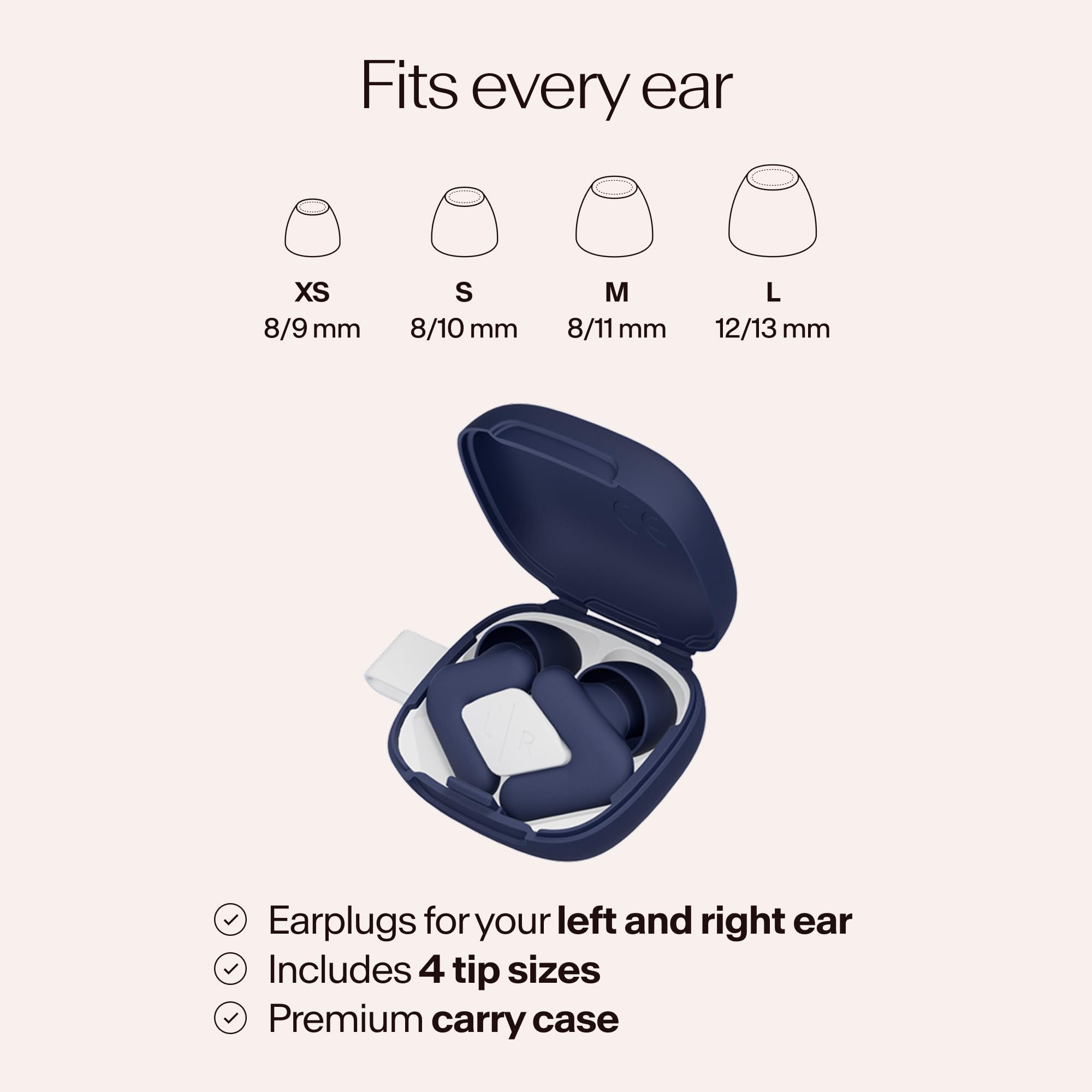 Alpine Silence taille L pour oreilles plus grandes et confort.