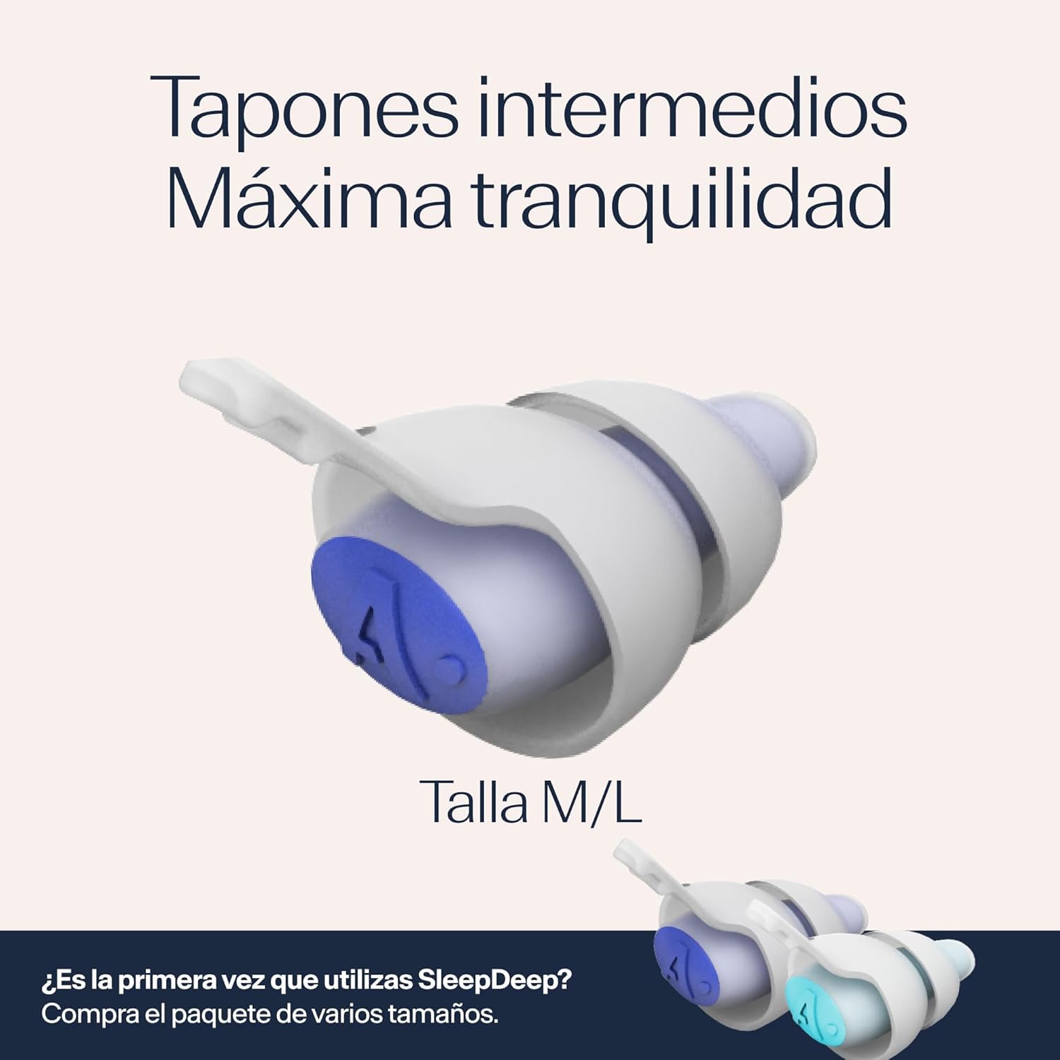 Matière ultra-douce ThermoShape qui s'adapte à votre oreille.