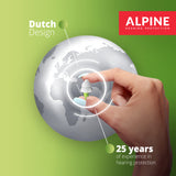 Le design hollandais primé d’Alpine SleepSoft allie esthétique et durabilité.