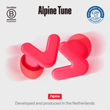 Les bouchons Alpine Tune sont réutilisables et faciles à nettoyer après usage.