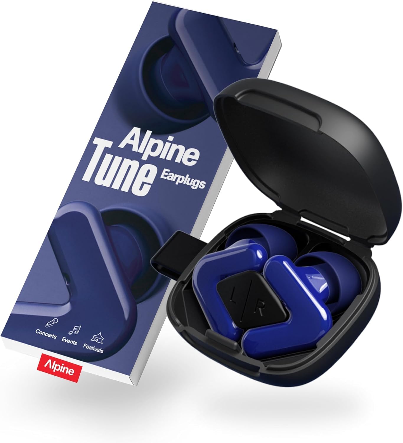 Bouchons Alpine Tune pour concert – réduction 19dB et son clair.