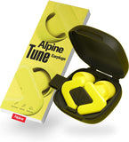 Bouchons Alpine Tune avec étui, pratique pour les sorties nocturnes.