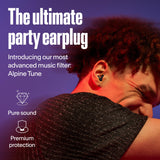 Les embouts Alpine Tune Earplugs offrent 4 tailles pour un confort durable.