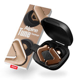 Bouchons Alpine Tune Earplugs vue avant avec réduction 19 dB pour concerts