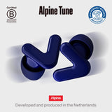 Livraison inclut quatre tailles et étui porte-clé Alpine Tune.