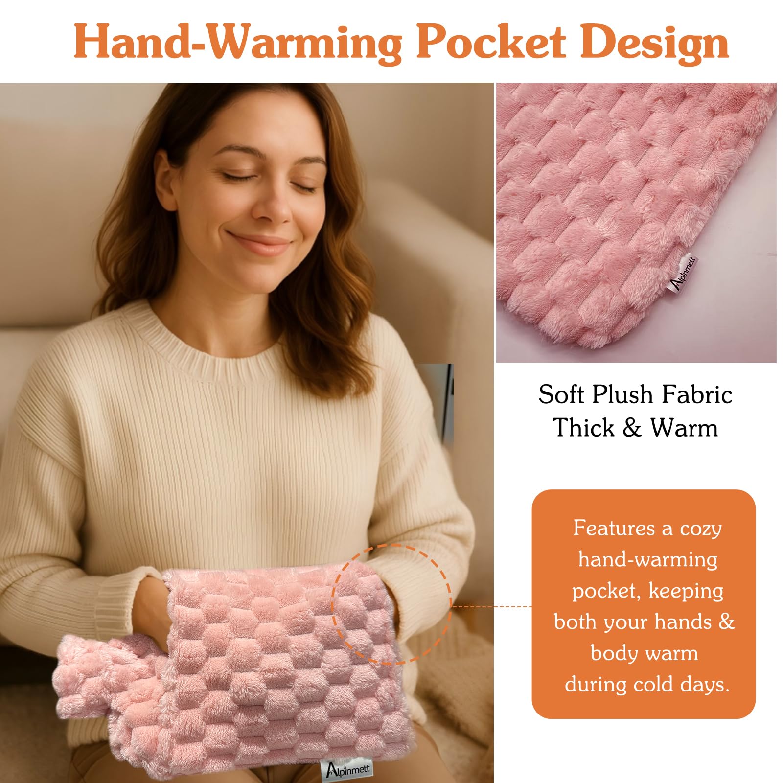 Couvre-pluche amovible Alpinmett — douceur hypoallergénique et sécurité.