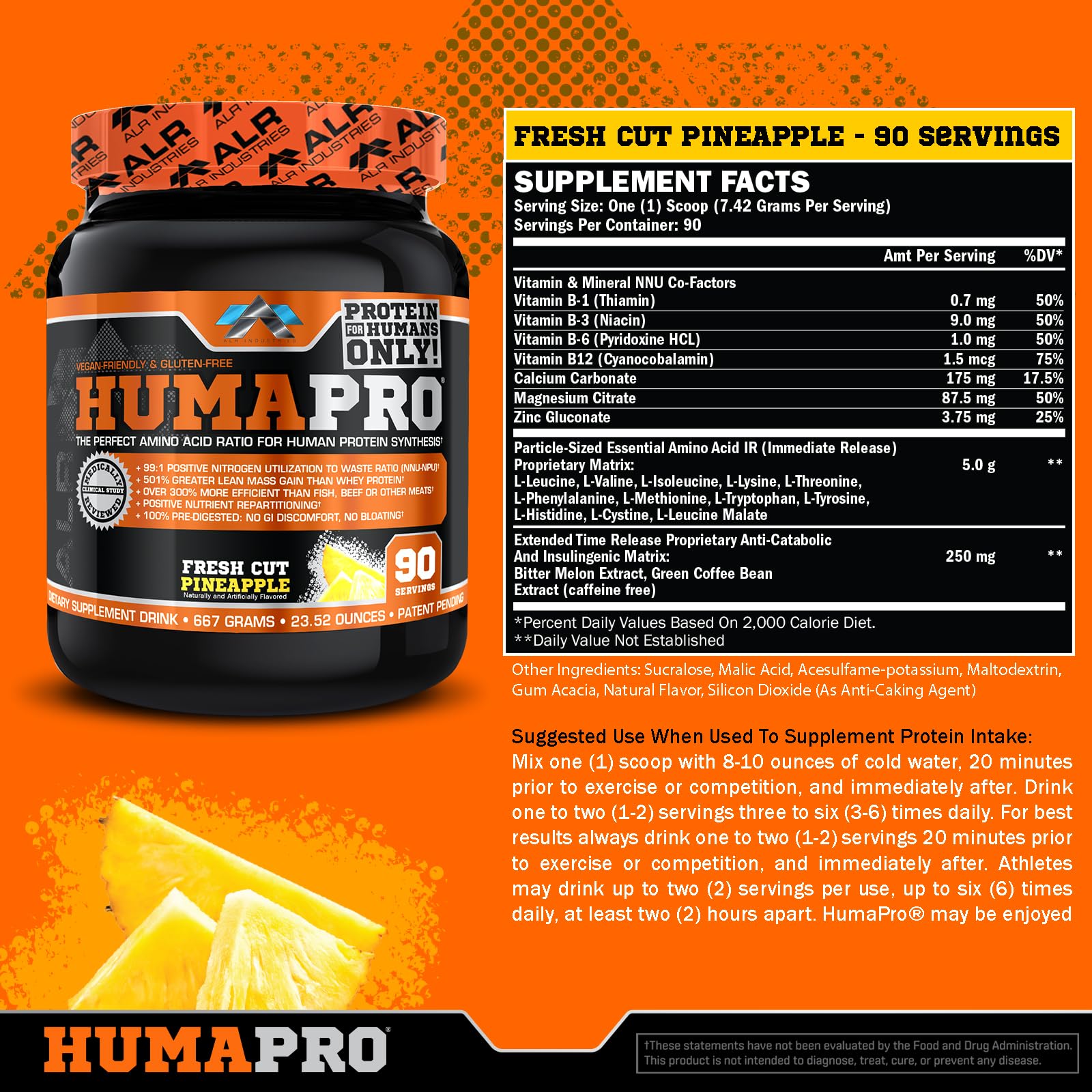 Humapro dose précise, facilité d utilisation au quotidien