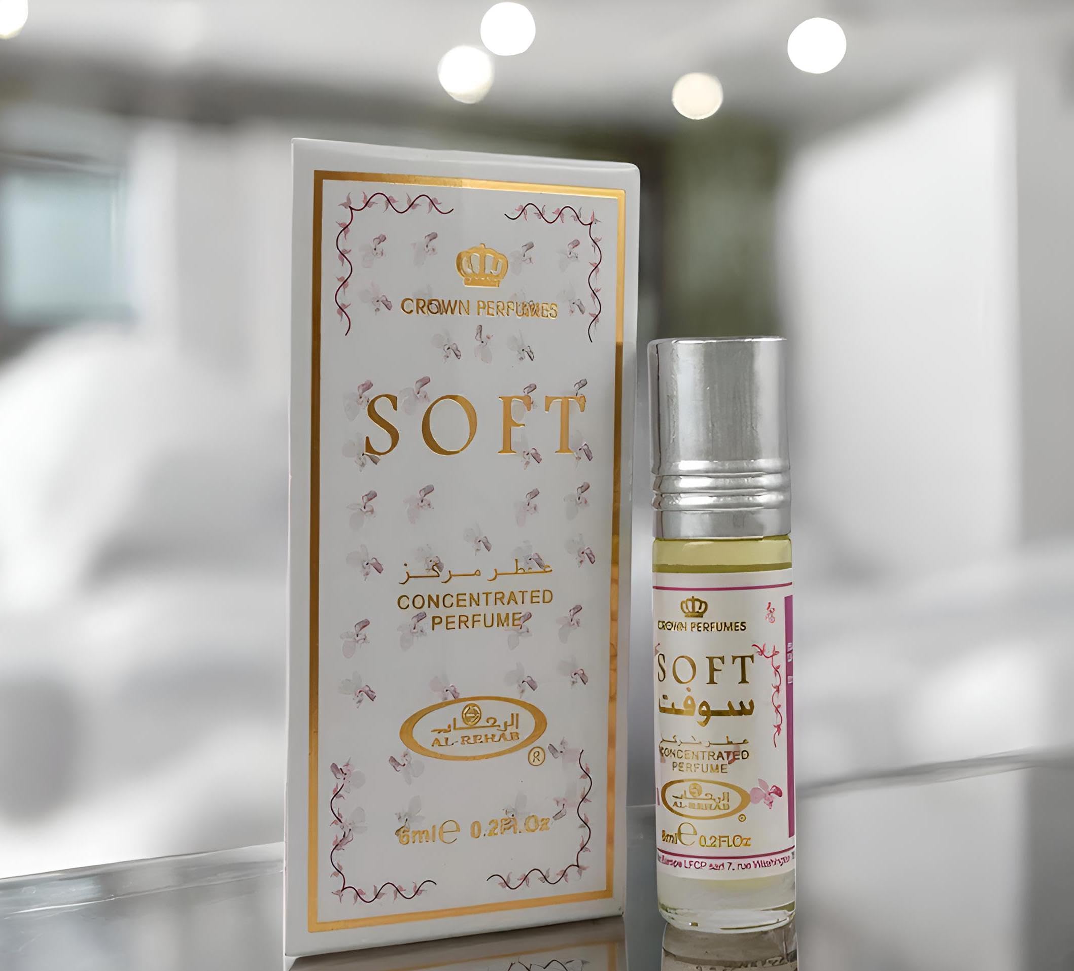 Al Rehab Soft Roll-On: notes agrumes, vetiver et vanille pour une impression fraîche et durable.