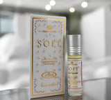Al Rehab Soft Roll-On: notes agrumes, vetiver et vanille pour une impression fraîche et durable.
