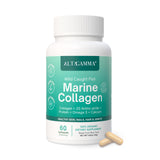 ALTAGAMMA collagène marin en capsules, soutien la peau et les cheveux.