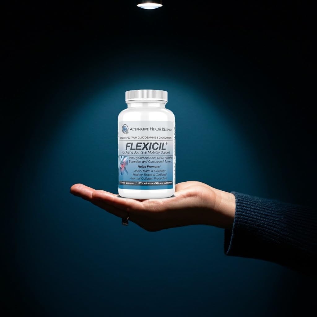 Flexicil MSM et acide hyaluronique pour la lubrification et la flexibilité.