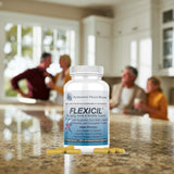 Flexicil utilisateur réalisant des étirements quotidiens grâce à une mobilité améliorée.