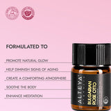 Alteya Organics Rose: arôme floral puissant, parfait pour aromathérapie à la maison.