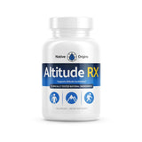Altitude RX OxyBoost Complex: bouteille illustrant la formule pour l'acclimatation en haute montagne.