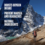 Altitude RX OxyBoost Complex: étiquette mettant en avant les ingrédients naturels et l'énergie soutenue.