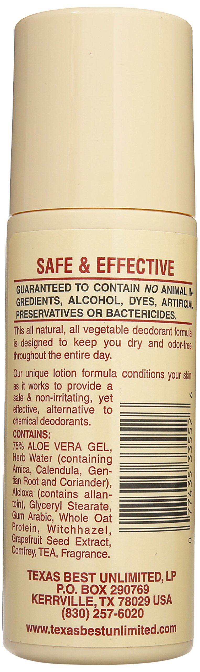 Alvera déodorant roll-on Aloe et amandes, application douce pour une peau sensible et régulière