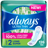 Always Ultra Fin avec Ailes – emballage pratique pour le rangement.