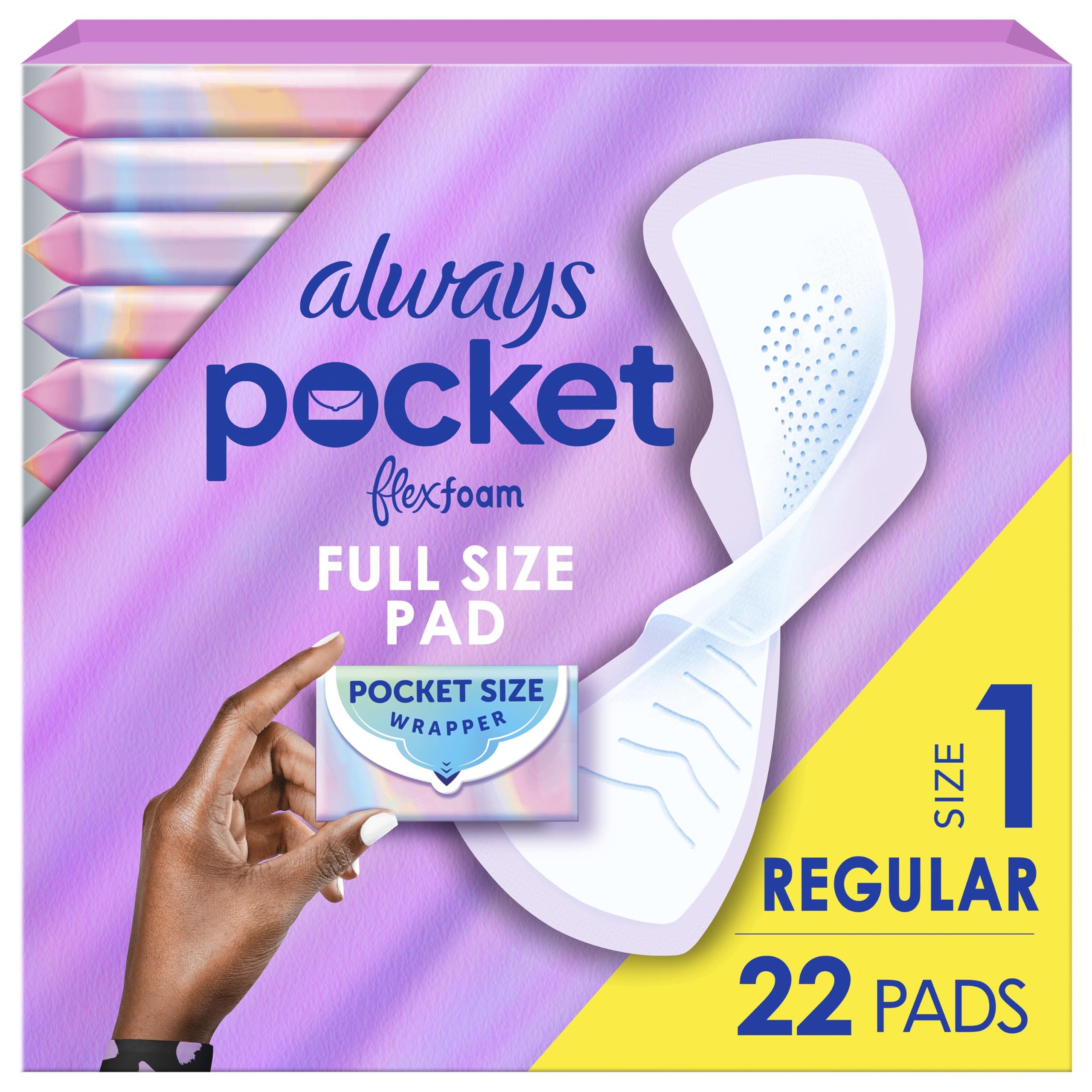 Always Pocket FlexFoam emballage compact pour discrétion en déplacement