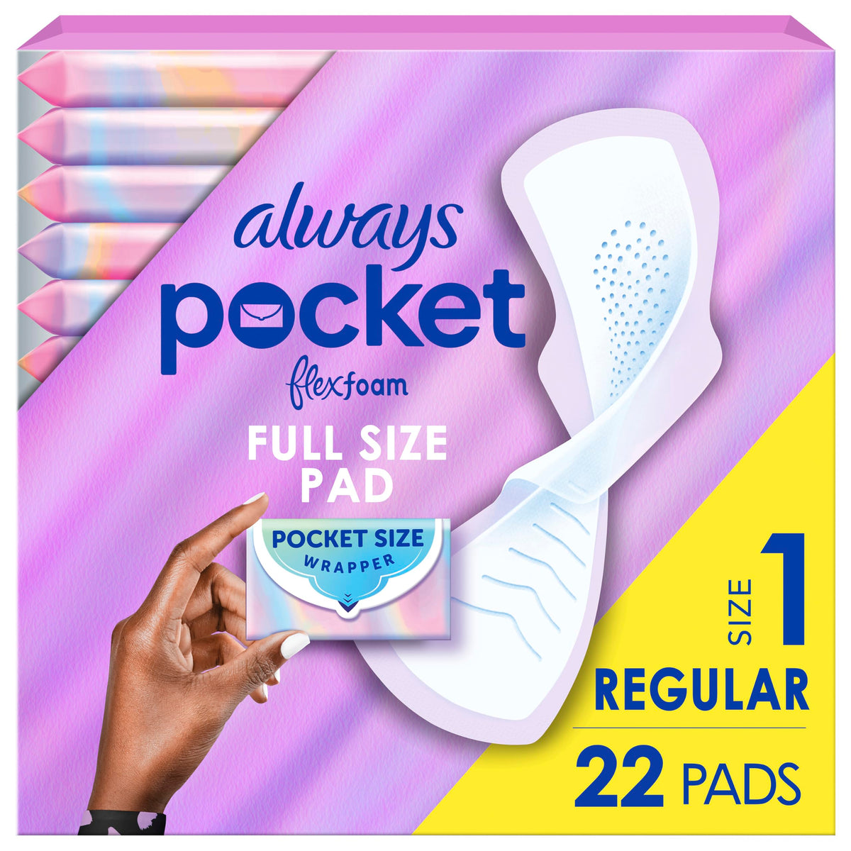 Always Pocket FlexFoam emballage compact pour discrétion en déplacement