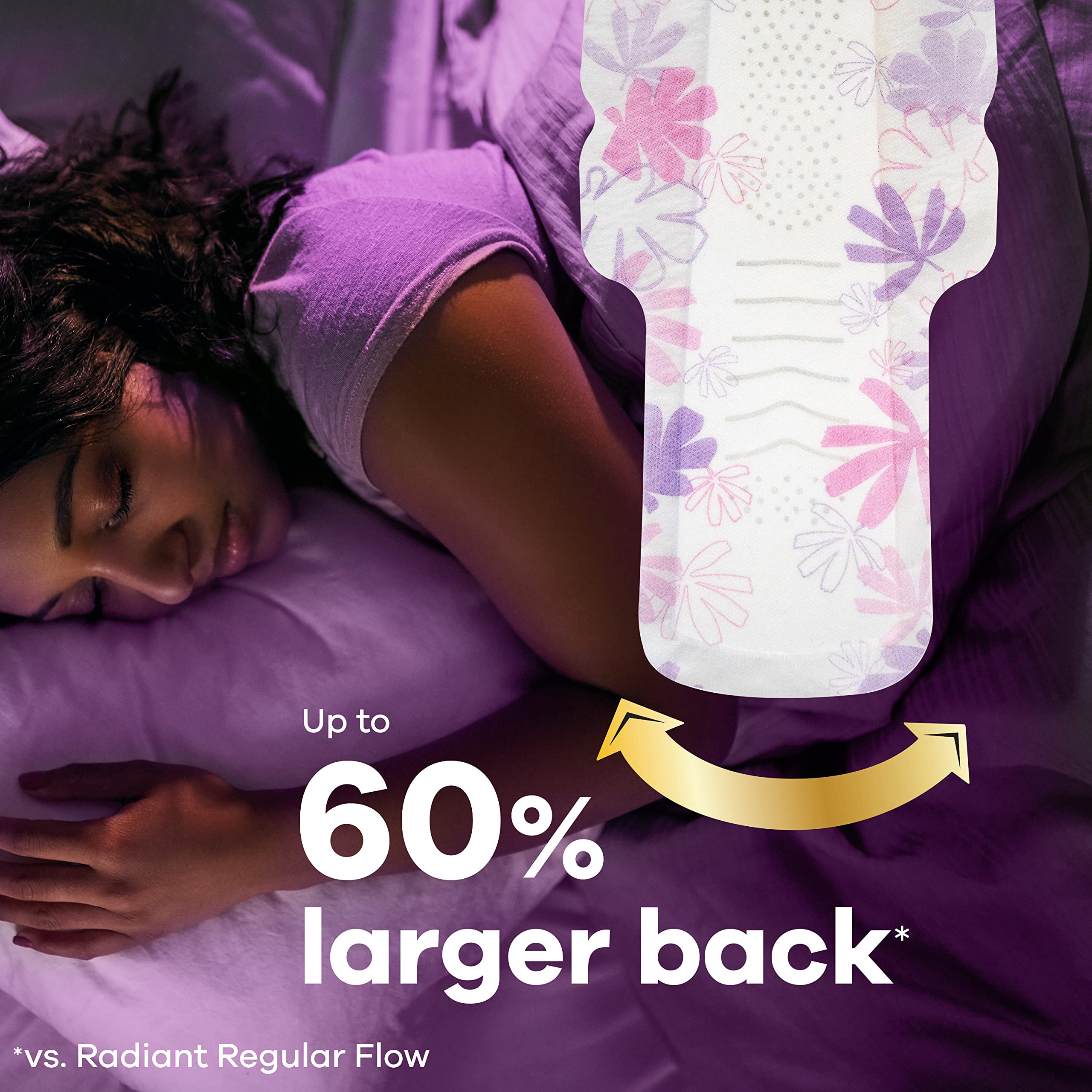 Always Radiant absorption extralourde nuit: sécurité durable pour le sommeil