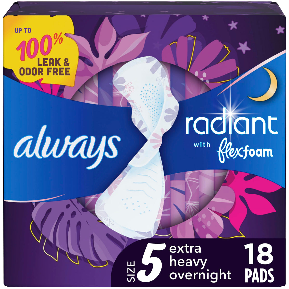 Always Radiant FlexFoam protection-nuit : protection fiable pendant la nuit.