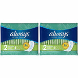 Always serviettes hygiéniques ultrafines et longues, emballage individuel, protection discrète et fiable.