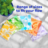 Always Ultra Minces Taille 5 avec Ailes arrière-profil, dos plus large pour sécurité nocturne