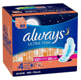 Always Ultra Mince emballage facilitant le rangement et le repérage