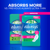 Always Ultra Thin Sans parfum pour une expérience légère.