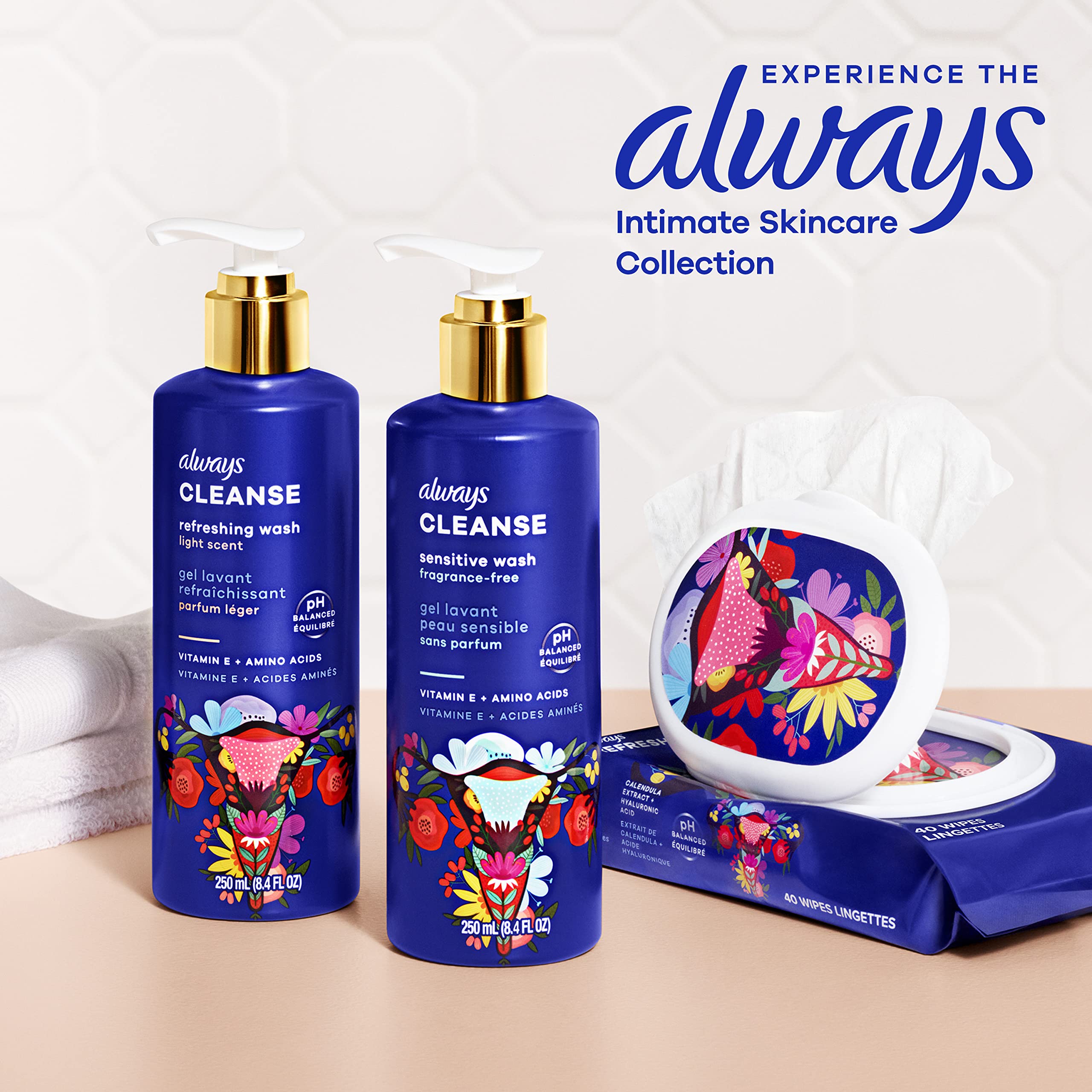 Always Wash, couleur neutre, harmonie avec votre salle de bains.