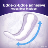 Always Xtra Protection Daily Liners Long texture douce, toucher agréable.