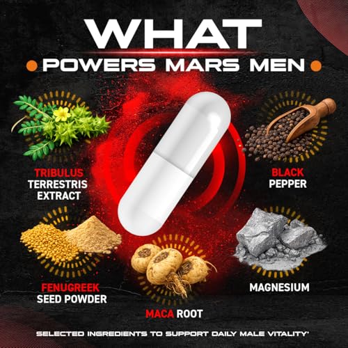 AMACARE Mars Men Plus – étiquette claire indique les informations essentielles.