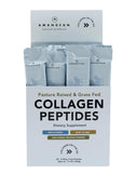 AMANDEAN Collagène, sachets individuels pratiques pour voyage et bureau.