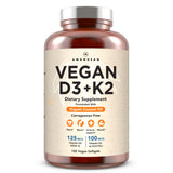 AMANDEAN D3 K2 bouteille: soutien potentiel des os et de l’immunité
