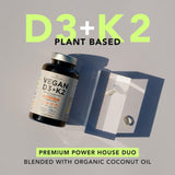 AMANDEAN D3 K2 gelules ambrees: faciles a avaler et biodisponibles