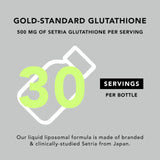 AMANDEAN glutathion liposomal emballage extérieur soigné et premium