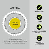 AMANDEAN glutathion liposomal pipette pour mesurer la dose