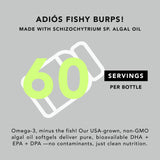 AMANDEAN Vegan Omega-3, soutien potentiel du cœur et de la vitalité.