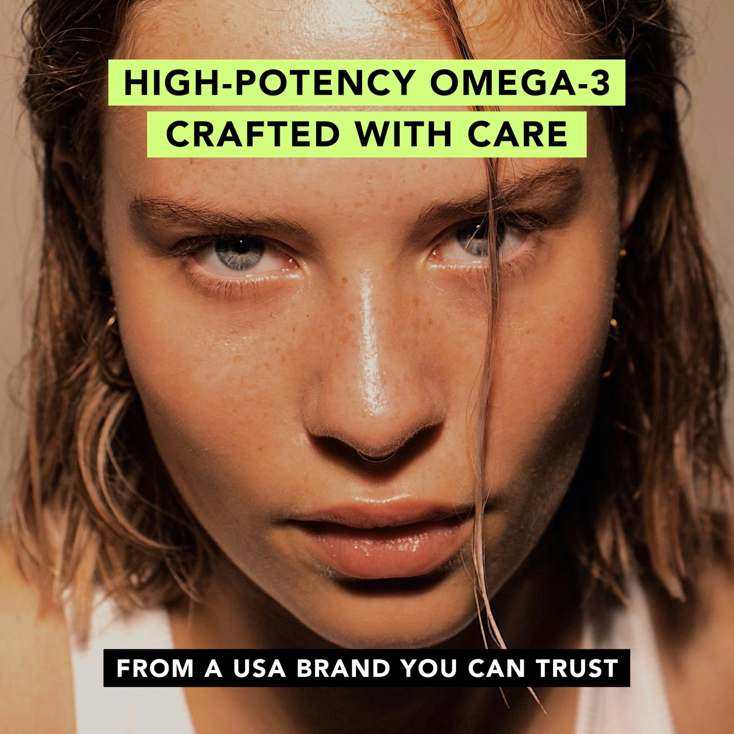 AMANDEAN Vegan Omega-3, aide potentielle pour peau et yeux.