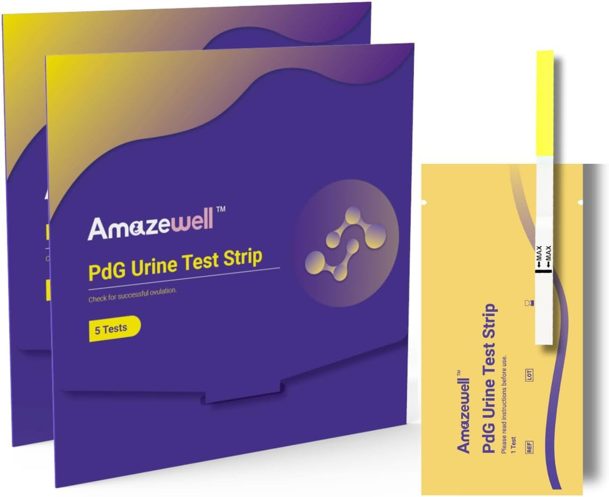 Amazewell bande-test PdG ensemble, lecture fiable pour comprendre votre cycle.