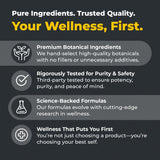Concentration mentale potentielle avec les gommes Shilajit Amazing Botanicals.