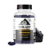Gommes Shilajit Amazing Botanicals dans leur emballage, présentation naturelle.