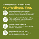 Amazing Botanicals Platinum Sceletium Tortuosum, dose de 25 mg pour une prise simple.