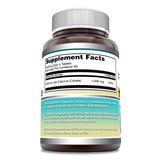Amazing Formulas Calcium Citrate 1000 mg – comprimés par portion montrant la posologie.