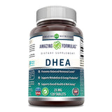 Amazing Formulas DHEA comprimés 50 mg, usage quotidien potentiel sans gluten et sans OGM