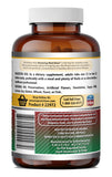 Amazing Formulas Fer Sulfate – étiquette claire et lisible, informations utiles sur le produit