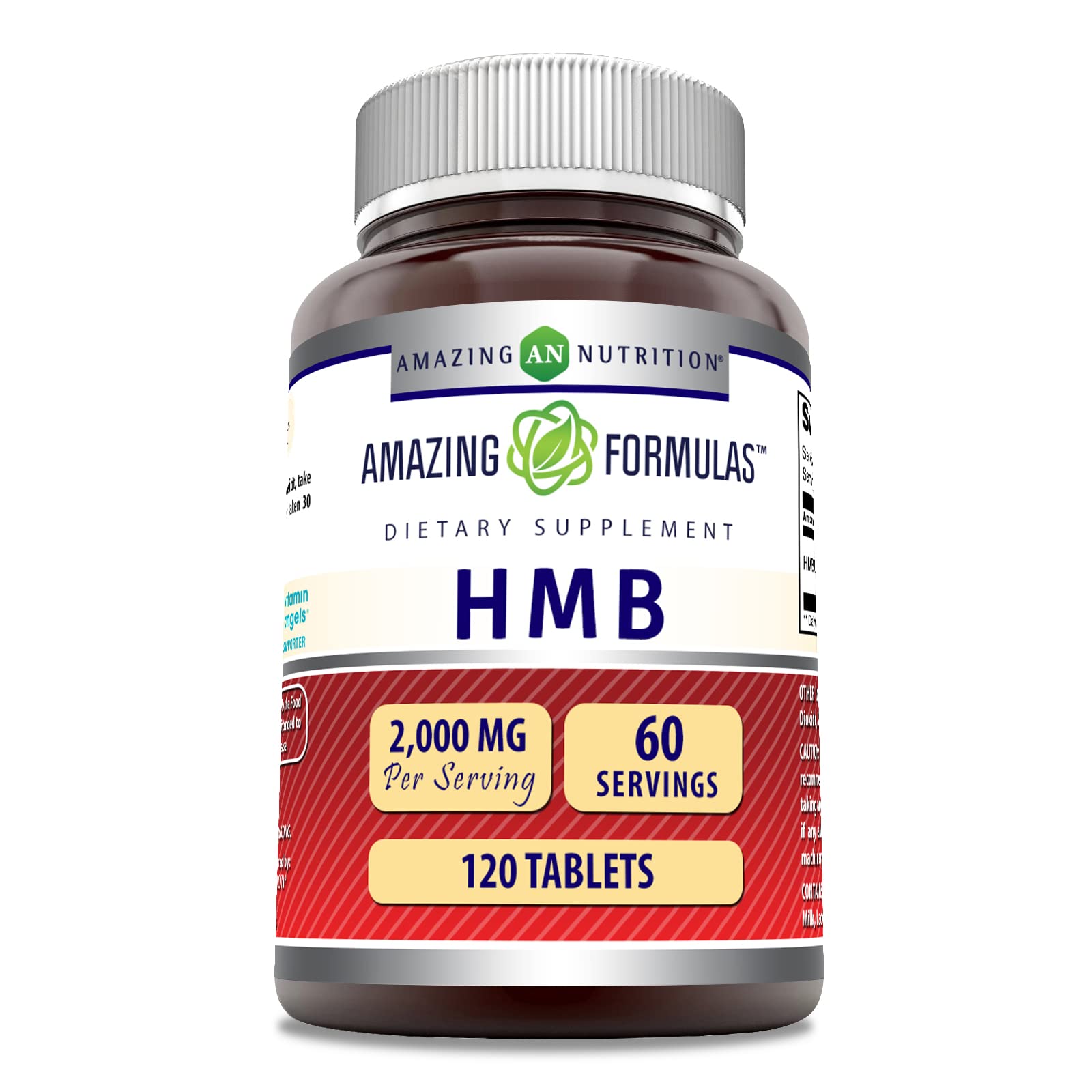 Amazing Formulas HMB — bouteille et étiquette visibles, soutien potentiel à l’entraînement.